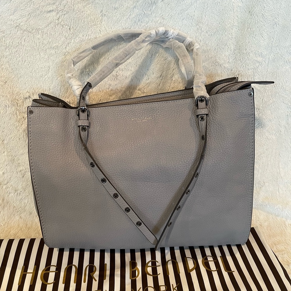 Brand New Henri Bendel Beekman Adjustable strap tote